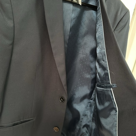 H&M men’s blazer navy blue - Picture 3 of 4